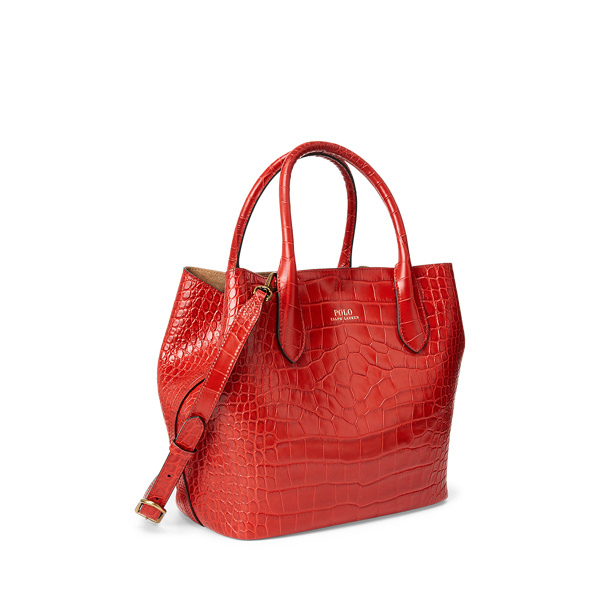 Embossed Medium Bellport Tote | Ralph Lauren