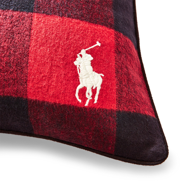 Red Multi Ballymeade Throw Pillow Polo Ralph Lauren Home 1