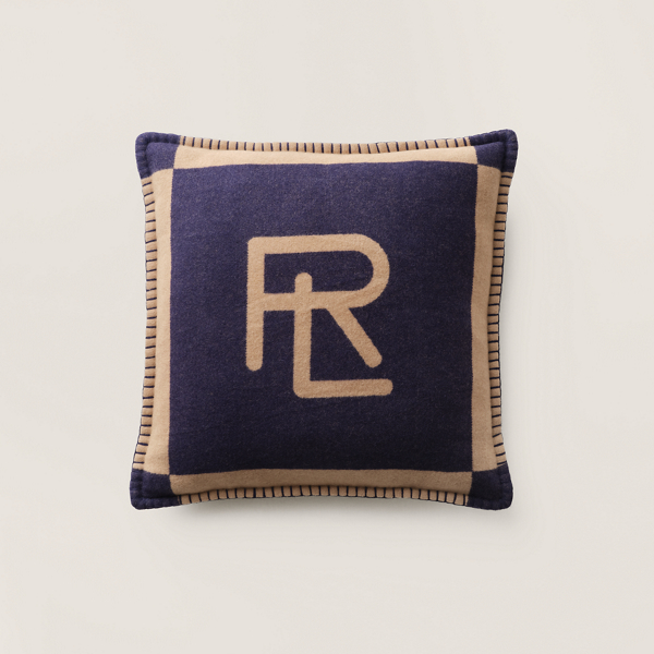 Camel/Navy Northam Throw Pillow Ralph Lauren Home 1