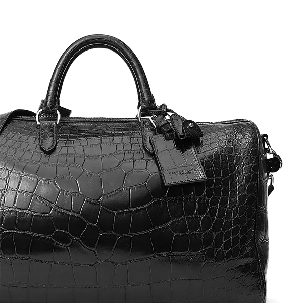 Men's Alligator Boston Bag | Ralph Lauren