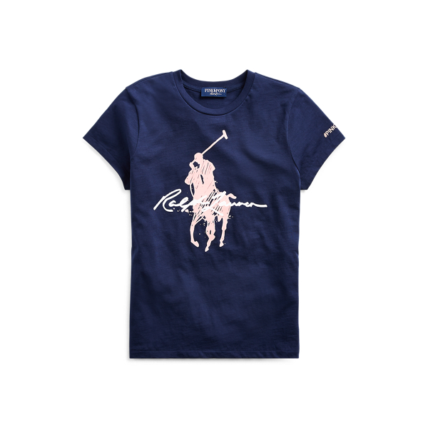 Pink Pony Jersey Crewneck Tee Pink Pony 1