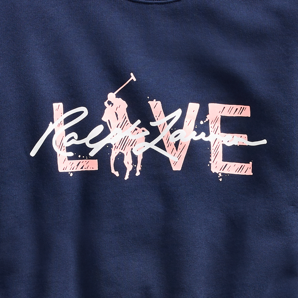 Spring Navy Pink Pony Fleece Sweatshirt Pink Pony 7