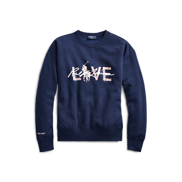 Pink Pony Fleece Sweatshirt Pink Pony 1
