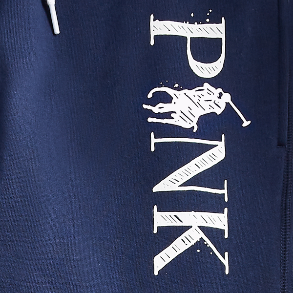 Spring Navy Pink Pony Fleece Sweatpant Pink Pony 8