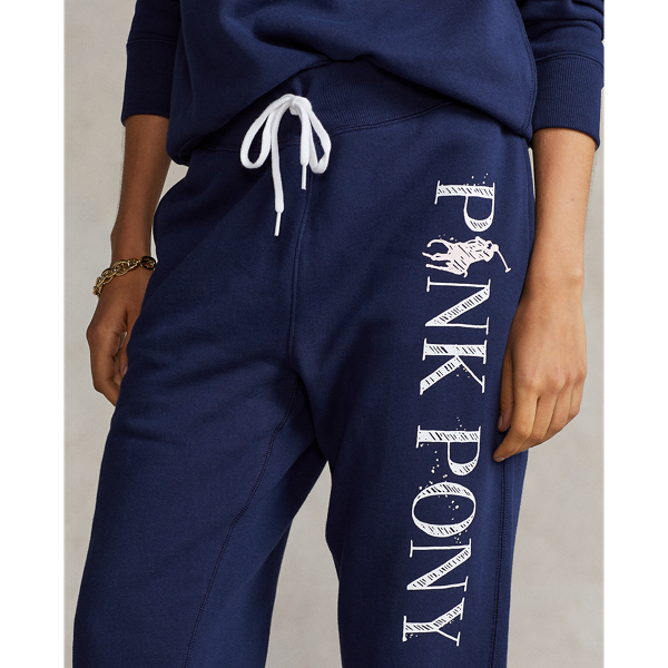 Spring Navy Pink Pony Fleece Sweatpant Pink Pony 7