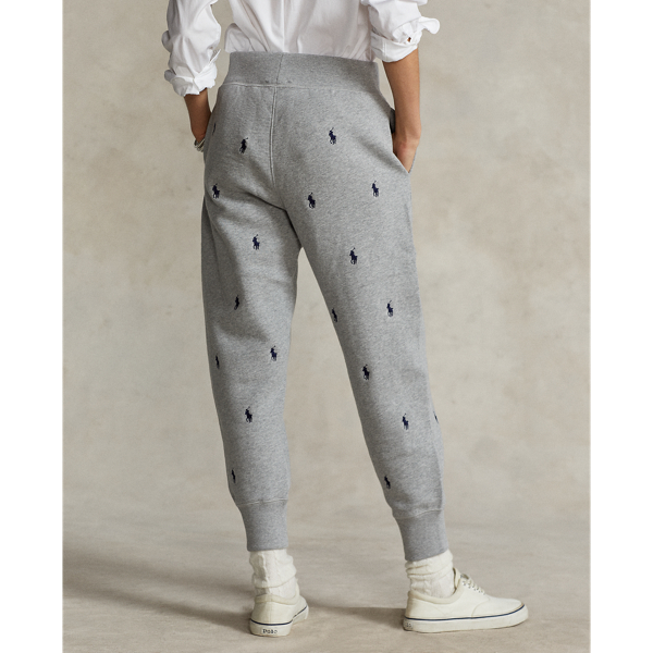 Andover Heather Pink Pony Fleece Jogger Pink Pony 6