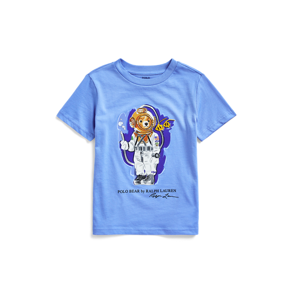 Maglietta in jersey di cotone Diving Bear Boys 1.5-6 Years in 1