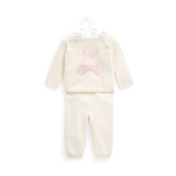 Bear Cashmere Top & Pant Set