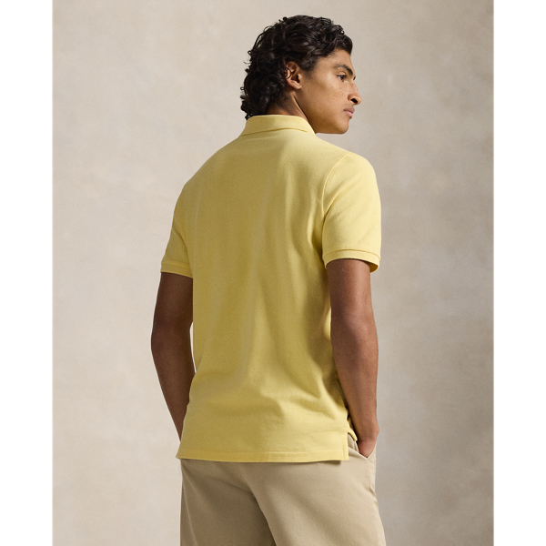 Corn Yellow The Iconic Classic Fit Mesh Polo Polo Ralph Lauren 5