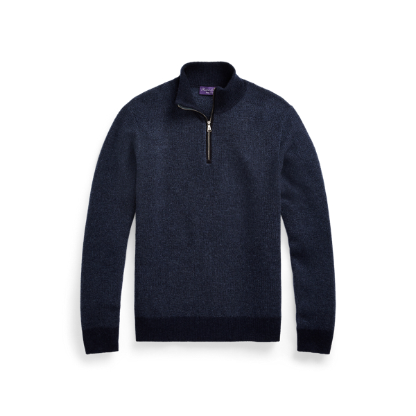 Quarter zip cashmere sweater sale