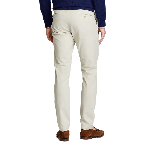 Classic Stone Stretch Tailored Slim Fit Twill Trouser Polo Ralph Lauren 4