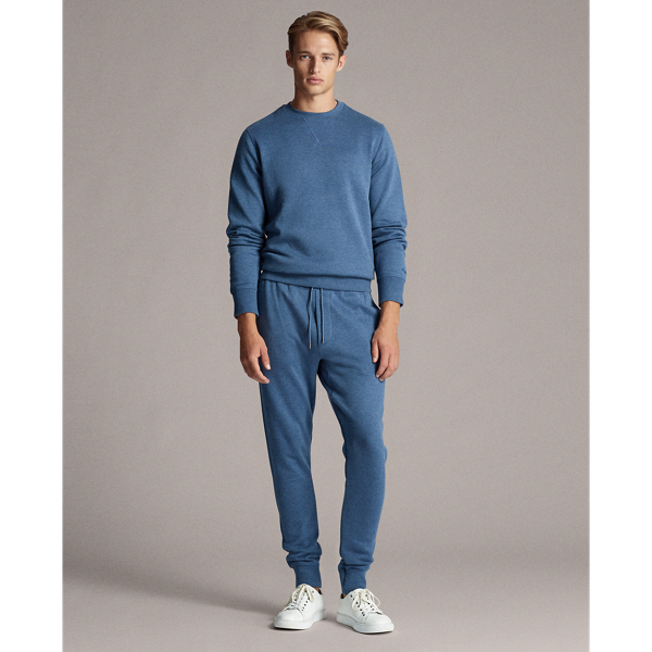 Blue Heather Fleece Jogger Purple Label 3