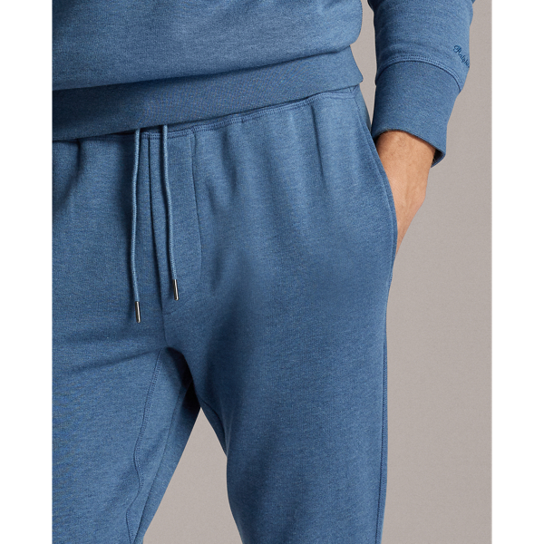 Blue Heather Fleece Jogger Purple Label 6