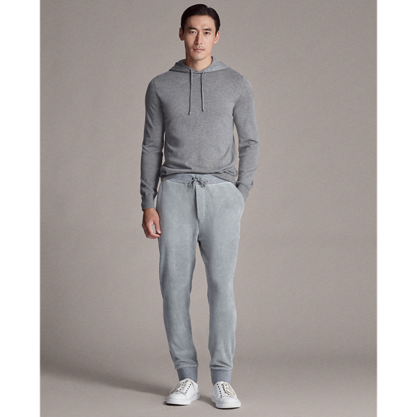Light Gret Fleece Jogger Purple Label 3