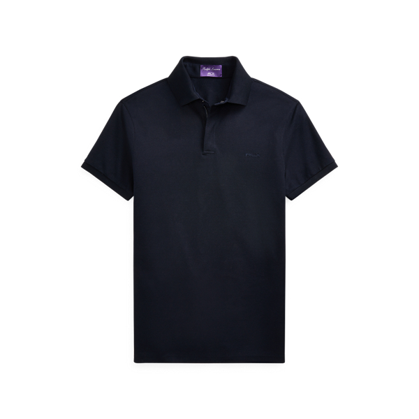 Polo stretch con cerniera RLX Purple Label in 1