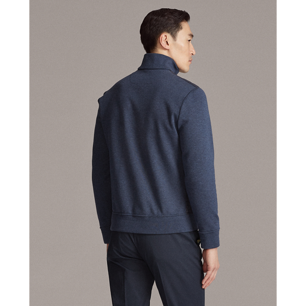Navy/Blue Quilted Hybrid Jacket Purple Label 6