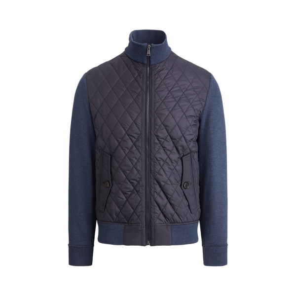 Quilted Hybrid Jacket Purple Label em 1