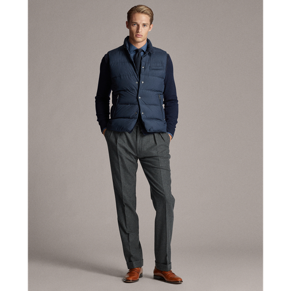 Navy/Blue Reversible Hybrid Gilet Purple Label 4