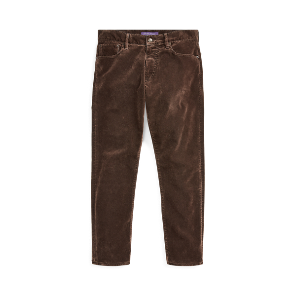 Jeans in velluto stretch Slim-Fit Purple Label in 1