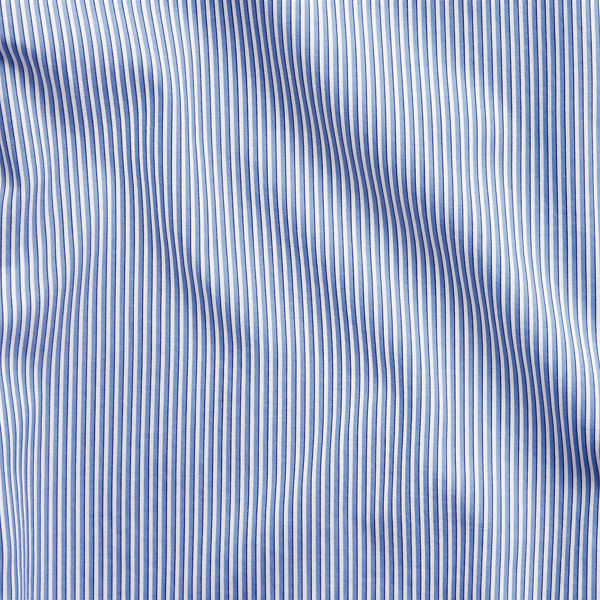 Navy/Black/White Striped Twill Shirt Purple Label 7