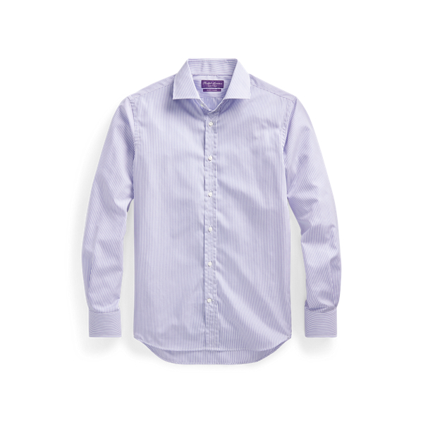 Striped Twill Shirt Purple Label in 1