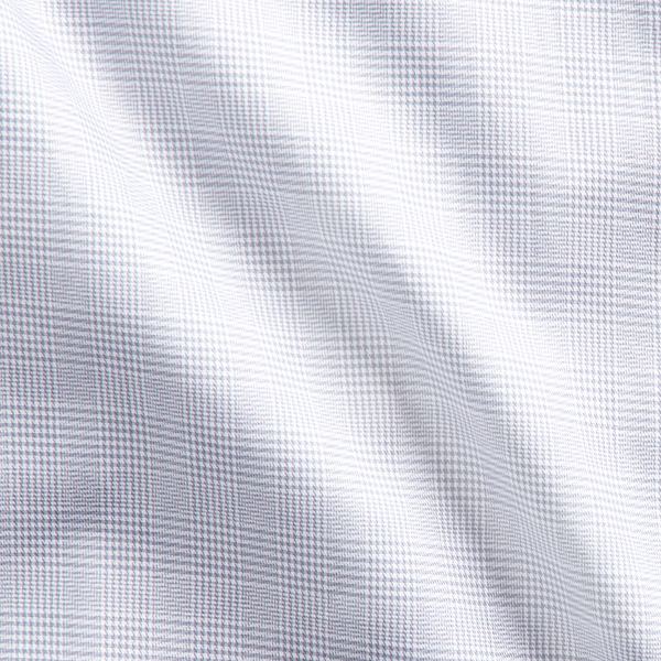 Grey Glen Plaid French-Cuff Shirt Purple Label 7