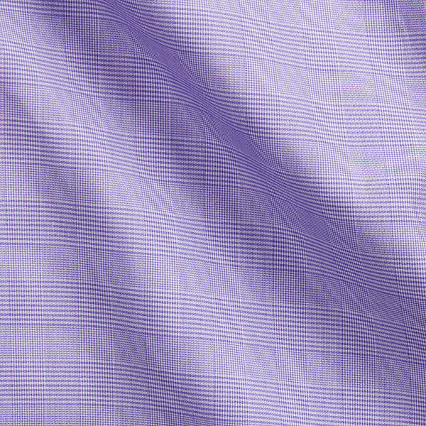 Lavender Glen Plaid French-Cuff Shirt Purple Label 8