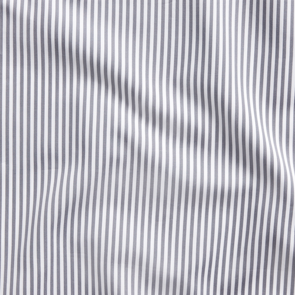 Grey Bengal-Stripe Shirt Purple Label 7