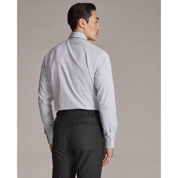 Grey Bengal-Stripe Shirt Purple Label 5