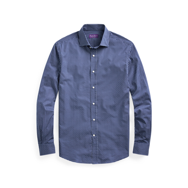 Hemd mit geometrischem Druck Purple Label in 1