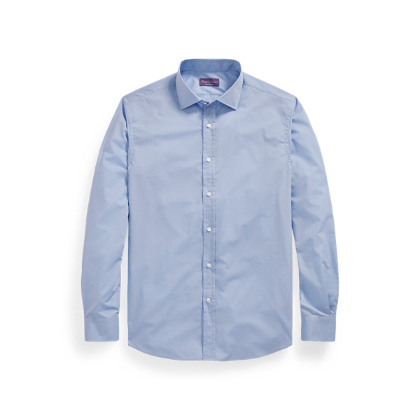 Dot-Print Shirt Purple Label 1