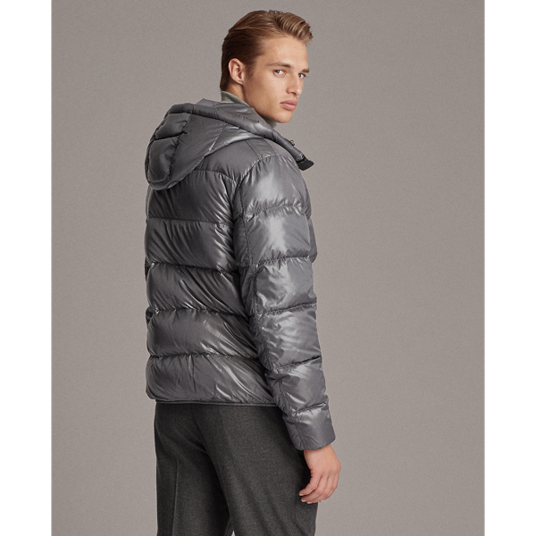 Grey Mackay Down Jacket Purple Label 6