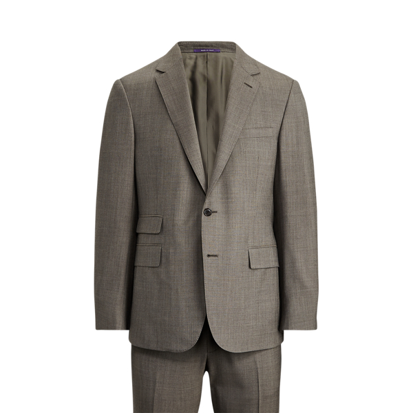 Gregory Wool Sharkskin Suit Purple Label 1
