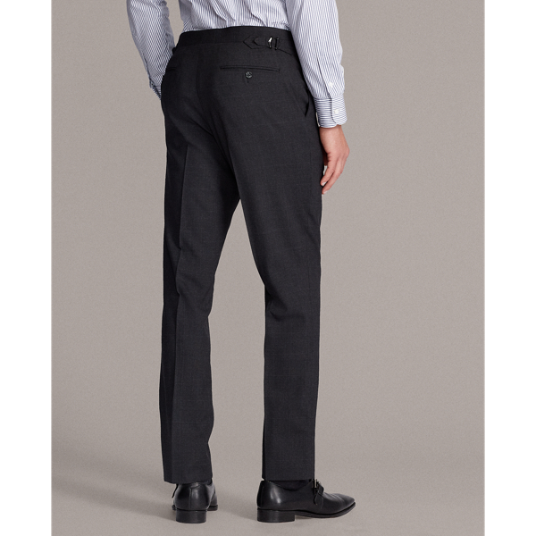 Charcoal Gregory Glen Plaid Wool Suit Purple Label 10