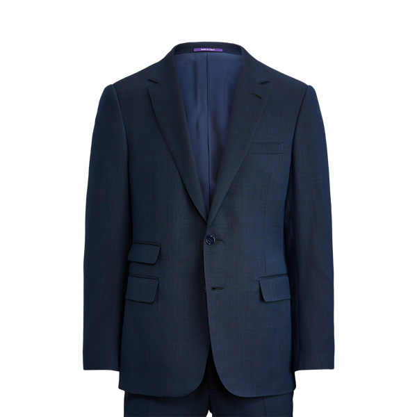 Gregory Stretch Birdseye Suit Purple Label 1