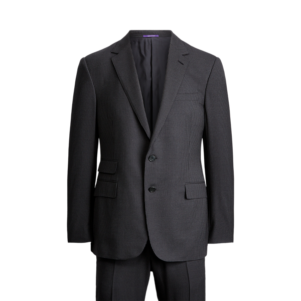 Costume Gregory ray&eacute; en laine Purple Label en 1