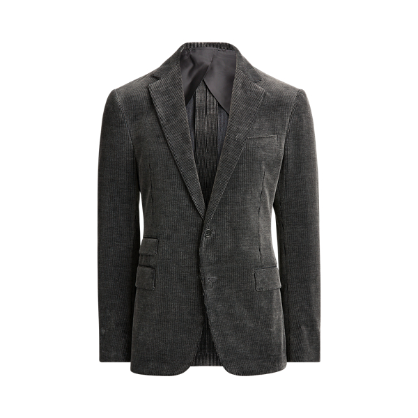 Kent Stretch Corduroy Suit Jacket Purple Label 1