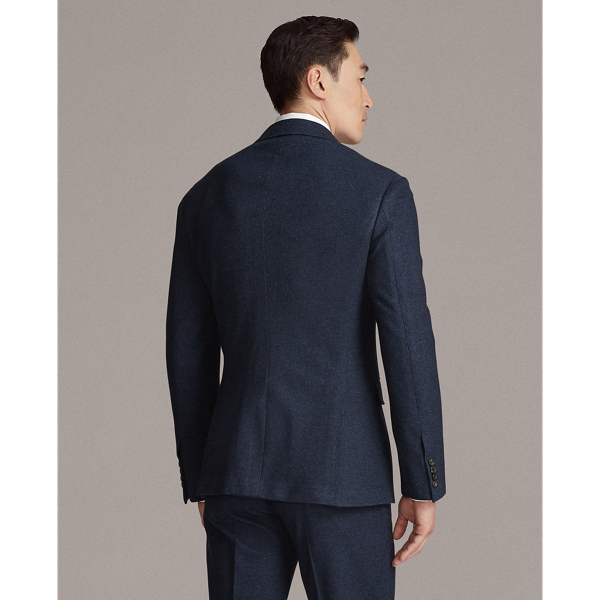 Navy And Black Hadley Pique Suit Jacket Purple Label 6
