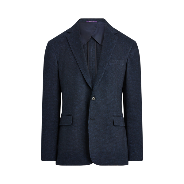 Hadley Pique Suit Jacket Purple Label 1
