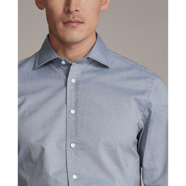 Grey Oxford Shirt Purple Label 5