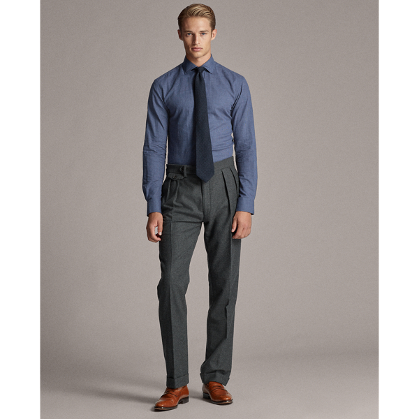 Blue Houndstooth Shirt Purple Label 3