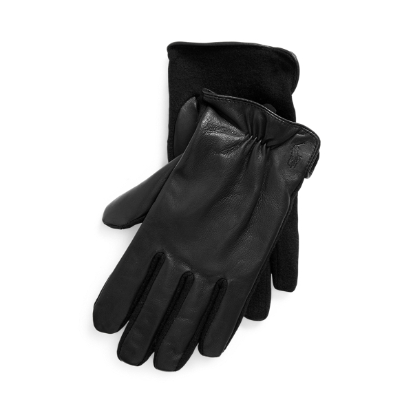 Hybrid Nappa Leather Gloves Polo Ralph Lauren 1