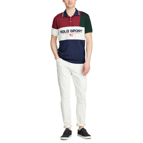 Polo Tech classique en piqué Polo Ralph Lauren en Lie-de-vin classique 2