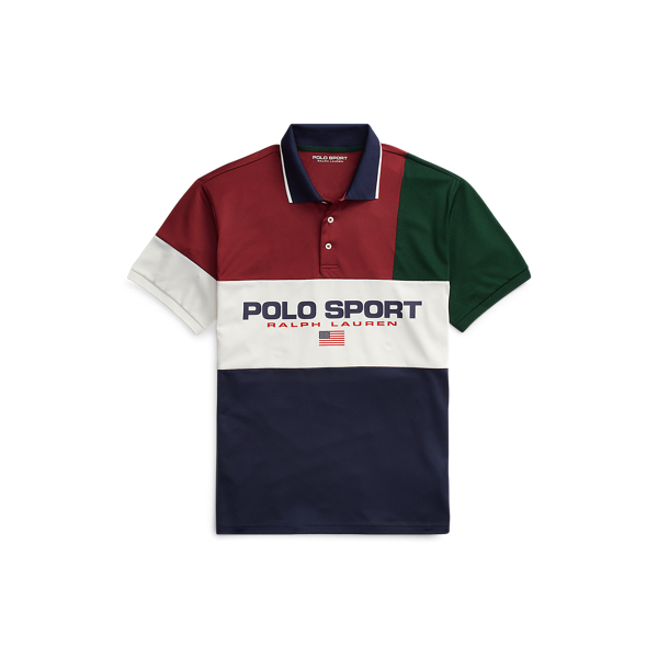 Polo Tech classique en piqué Polo Ralph Lauren en Lie-de-vin classique 1