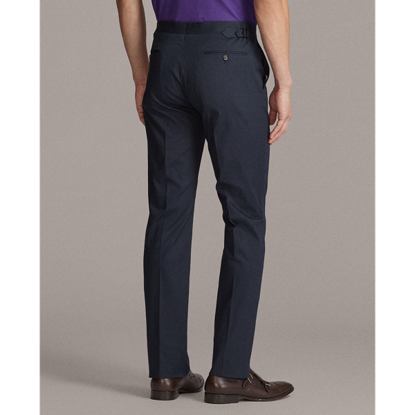 Navy Gregory Twill Suit Trouser Purple Label 5