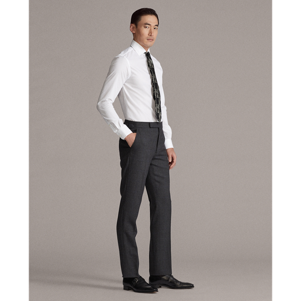 Black/Grey Multi Gregory Houndstooth Trouser Purple Label 4