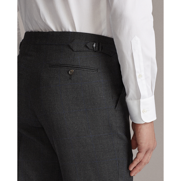 Black/Grey Multi Gregory Houndstooth Trouser Purple Label 6