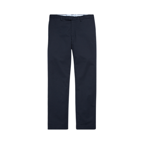 Мужские брюки Ralph Lauren Stretch Chino - All Fits, цвет: Тёмно-синий