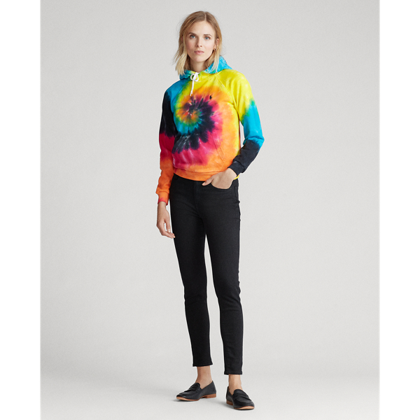 Batik-Kapuzenshirt im Shrunken-Fit Polo Ralph Lauren in Eclipse-Batikdruck 3