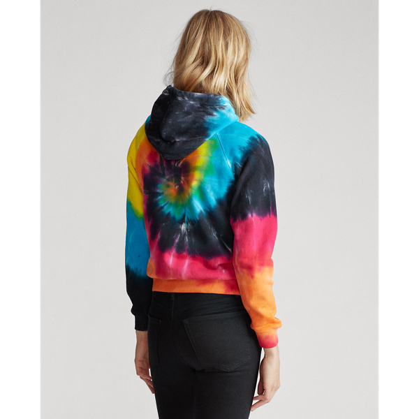 Batik-Kapuzenshirt im Shrunken-Fit Polo Ralph Lauren in Eclipse-Batikdruck 4